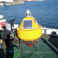 1.5m Polyurea hydrological monitoring buoy with solar panel online shopping